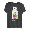 Mimi Bear Autismus-Bewusstseins-Liebesunterstützung für Mutter-Liebhaber T-Shirt