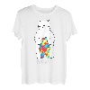 Mimi Bear Autismus-Bewusstseins-Liebesunterstützung für Mutter-Liebhaber T-Shirt