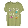 Kinder Kinder Ich bin schon 5 und liebe Angeln 5.Geburtstag Fische T-Shirt