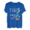 Kinder Kinder Ich bin schon 5 und liebe Angeln 5.Geburtstag Fische T-Shirt