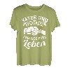 Vater und Tochter Freunde fürs Leben Bester Papa Geschenk T-Shirt