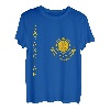 Kasachischer Adler Kasachstan Flagge Wurzeln Kasache Stolz T-Shirt