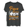 Partnerlook Papa und Tochter Vater Tochter Spruch Vatertag T-Shirt