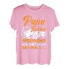Partnerlook Papa und Tochter Vater Tochter Spruch Vatertag T-Shirt