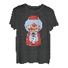Kaugummiautomat Kaugummi Grafik für Herren Damen Kinder T-Shirt