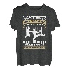 Handball Papa Vater Bester Papa der Welt Handballer Männer T-Shirt