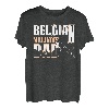 Belgischer Malinois Papa Schäferhund Rasse K9 Einheit Besitzer Papa Man T-Shirt