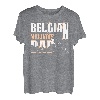 Belgischer Malinois Papa Schäferhund Rasse K9 Einheit Besitzer Papa Man T-Shirt