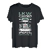 Herren LKW Fahrer einziger mit Ahnung in der Spedition lustiges T-Shirt