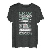 Herren LKW Fahrer einziger mit Ahnung in der Spedition lustiges T-Shirt