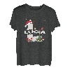 Lucia Weihnachtsshirt mit Lucia Name für lustige Weihnachten T-Shirt