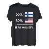 Finnish Gifts for Men Suomi T-Shirt Finnland Flag Shirt Damen T-Shirt