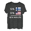 Finnish Gifts for Men Suomi T-Shirt Finnland Flag Shirt Damen T-Shirt