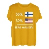 Finnish Gifts for Men Suomi T-Shirt Finnland Flag Shirt Damen T-Shirt