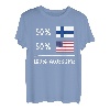 Finnish Gifts for Men Suomi T-Shirt Finnland Flag Shirt Damen T-Shirt