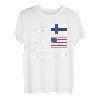 Finnish Gifts for Men Suomi T-Shirt Finnland Flag Shirt Damen T-Shirt