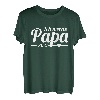 Herren Ich Werde Papa 2021 Shirt Werdender Vater T-Shirt