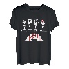 Schere Stein Papier Kreissäge Tischler Zimmerer Handwerker T-Shirt