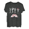 Schere Stein Papier Kreissäge Tischler Zimmerer Handwerker T-Shirt