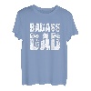 Badass Dad Awesome Parenting Vater Kinder Geschenk für Vater T-Shirt