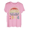 79. Geburtstag Geschenke Mann Awesome Since März 1944 T-Shirt