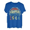 79. Geburtstag Geschenke Mann Awesome Since März 1944 T-Shirt