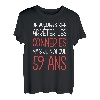 Geburtstag 59 Jahre Geschenkidee Originelle Lustige Herren Damen T-Shirt