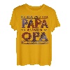 Herren Ich habe zwei Titel Papa und Opa Shirts T-Shirt