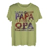 Herren Ich habe zwei Titel Papa und Opa Shirts T-Shirt
