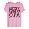 Herren Ich habe zwei Titel Papa und Opa Shirts T-Shirt