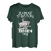 Zuhause ist wo meine Ziegen sind Landwirt Bauer Hof Tiere T-Shirt