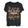 Das beste Geschenk - Papa Tochter Sohn T-Shirt