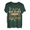 Das beste Geschenk - Papa Tochter Sohn T-Shirt