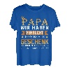 Das beste Geschenk - Papa Tochter Sohn T-Shirt