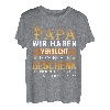 Das beste Geschenk - Papa Tochter Sohn T-Shirt