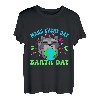 Earth Day Everyday Earth Day Floral Waschbär Liebhaber Frauen Männer T-Shirt