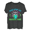 Earth Day Everyday Earth Day Floral Waschbär Liebhaber Frauen Männer T-Shirt