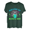 Earth Day Everyday Earth Day Floral Waschbär Liebhaber Frauen Männer T-Shirt