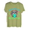 Earth Day Everyday Earth Day Floral Waschbär Liebhaber Frauen Männer T-Shirt