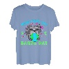 Earth Day Everyday Earth Day Floral Waschbär Liebhaber Frauen Männer T-Shirt
