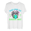 Earth Day Everyday Earth Day Floral Waschbär Liebhaber Frauen Männer T-Shirt