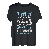 Herren Vater Papa Witziges Väter Spruch T-Shirt