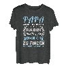 Herren Vater Papa Witziges Väter Spruch T-Shirt