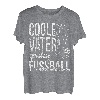Herren Coole Väter spielen Fußball - Papa Fußball Spieler Geschenk T-Shirt