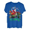Santa Christmas Reiten Monster Truck Jungen Kinder Familie T-Shirt