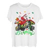 Santa Christmas Reiten Monster Truck Jungen Kinder Familie T-Shirt