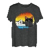 Vintage Katze Retro Cat Katzenmotiv Miau Geschenk T-Shirt