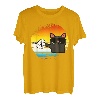 Vintage Katze Retro Cat Katzenmotiv Miau Geschenk T-Shirt