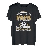 Herren Stolzer Papa Fussball Sohn Kind Vatertagsgeschenk T-Shirt