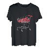 Niedlicher Einkaufswagen mit Herzen | Einkaufswagen T-Shirt